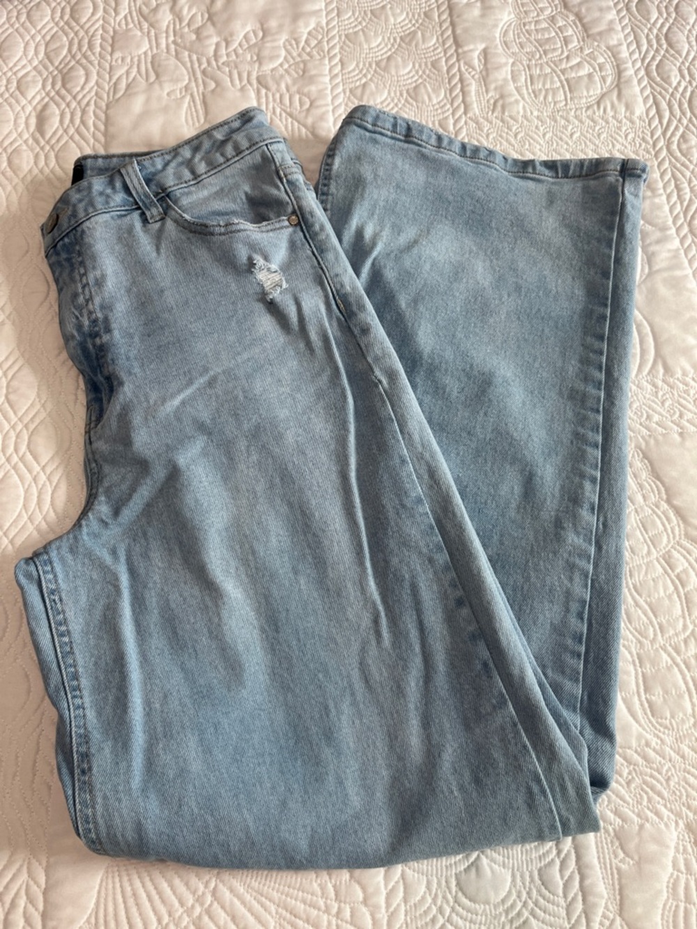 RACHEL Rachel Roy Wide Leg Jeans